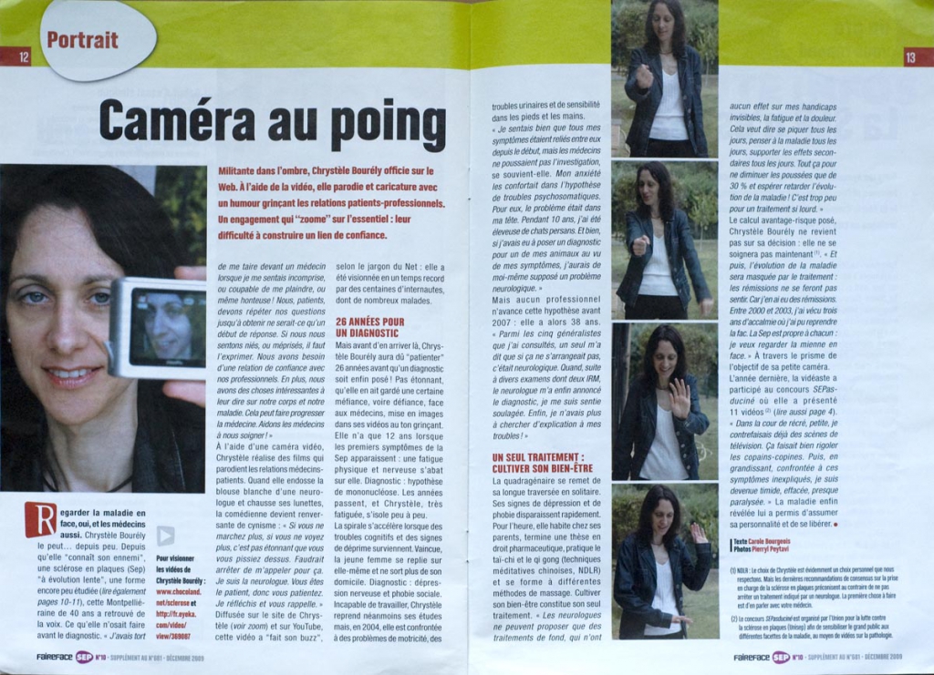 Magazine Faire face