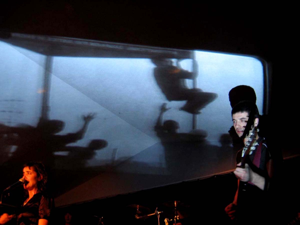 Projection d'images en concert
